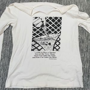 Croft & Barrow graphic long sleeve t shirt